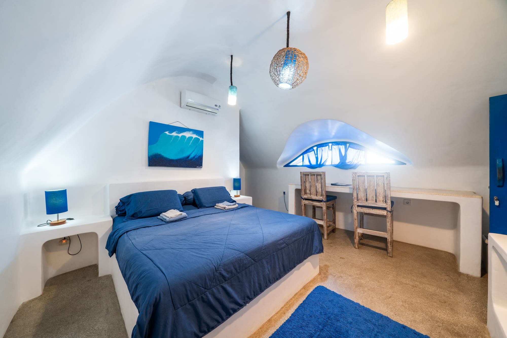 Bali Bio Villas — Santorini room