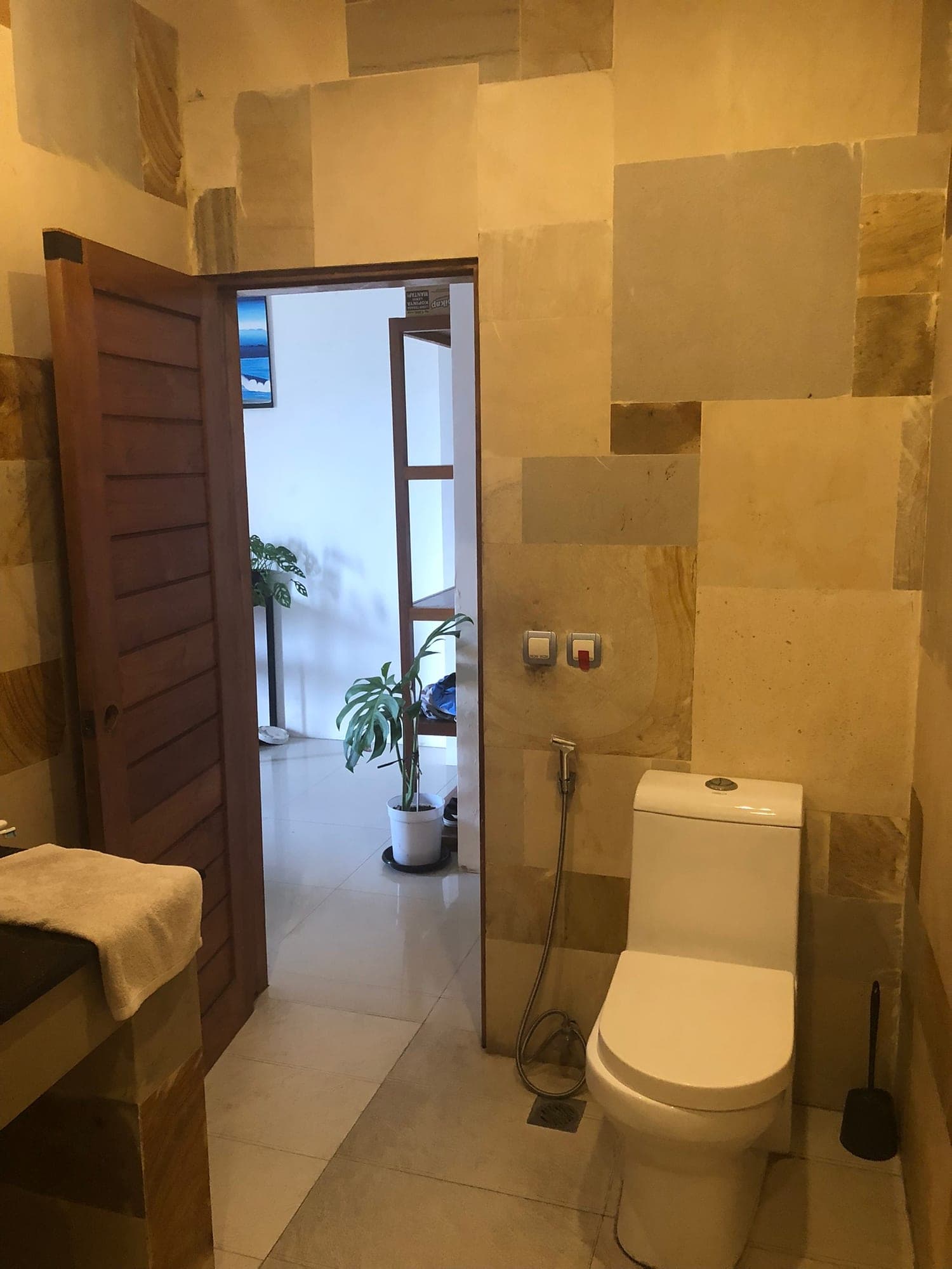 Surf Bali Villa — Room with private bathroom