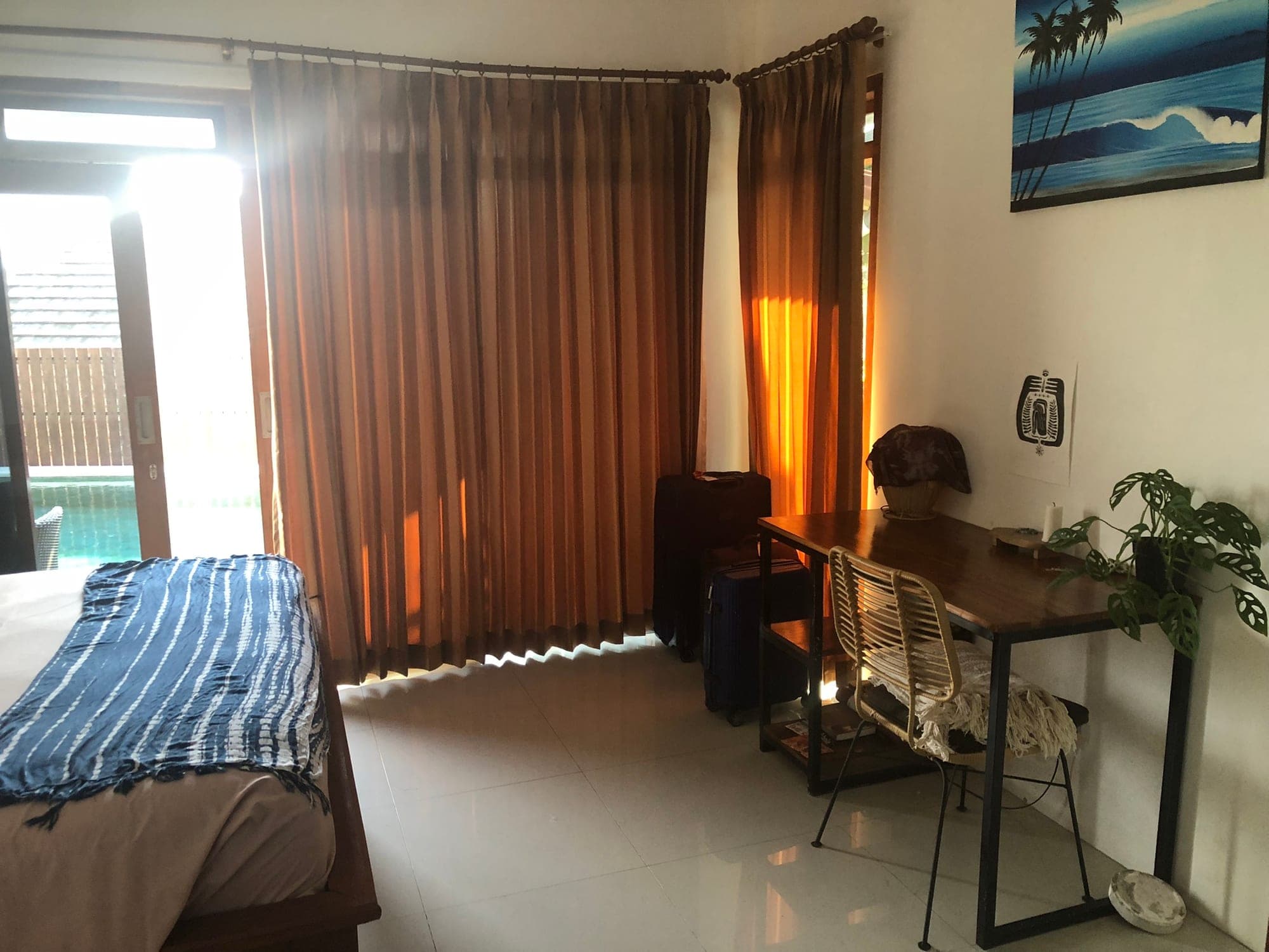 Surf Bali Villa — Room with private bathroom